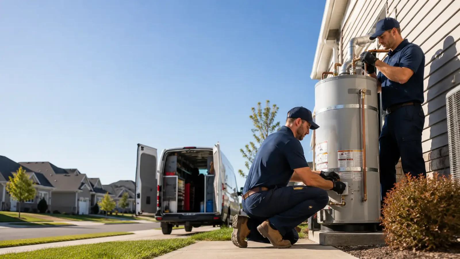 Water Heater Installation in Aubrey, TX